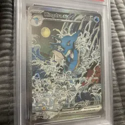 Kingdra ex 131 Promo PSA 9 Pokemon Shrouded Fable SIR Graded Slab Art TCG Card - Image 2