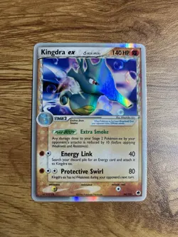 Pokemon TCG Kingdra ex EX Delta Species 94/101 Holo Ultra Rare 140HP Card 2006 - Image 1