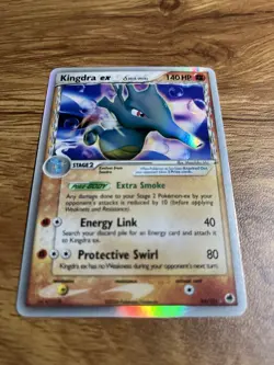 Pokemon TCG Kingdra ex EX Delta Species 94/101 Holo Ultra Rare 140HP Card 2006 - Image 2