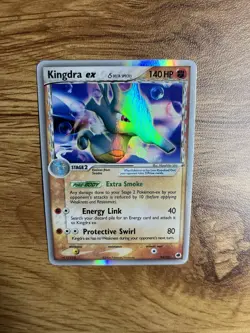 Pokemon TCG Kingdra ex EX Delta Species 94/101 Holo Ultra Rare 140HP Card 2006 - Image 3