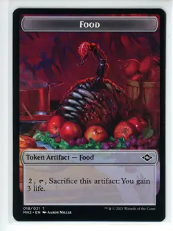 FOOD (018) TOKEN Modern Horizons 2 #18 MH2(NM)(MTG) - Image 1