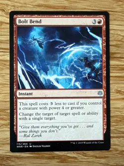Bolt Bend X1 WAR MTG War of the Spark - Image 1