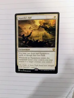 Sigarda's Aid - NM - 384 - Commander Legends Magic The Gathering - Image 1