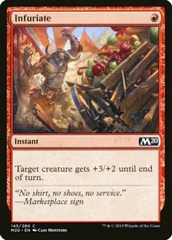 INFURIATE X 4 N/M- CORE SET 2020 MAGIC THE GATHERING - Image 1