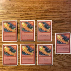 MTG: Red Elemental Blast 1X ‘95 4th Edition - 7 Available - Image 2