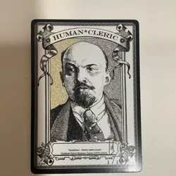 Autographed Signed RK Post token MTG, Vladimir Lennon Human Cleric Token 1/1 - Image 1