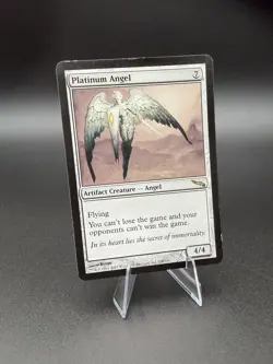 MTG; Magic the Gathering; Platinum Angel; (228/306) Mirrodin; MP-LP - Image 1