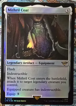 Mithril Coat Universes Beyond: The Lord of the Rings, Foil, MTG, #245 - Image 1