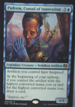Padeem, Consul of Innovation - Kaladesh: #59, Magic: The Gathering Nm C279 - Image 1
