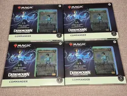 MTG Duskmourn Jump Scare! Commander Deck, Brand New, Factory Sealed Lot Of 4 #3 - Image 1