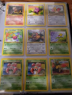 Vintage Pokemon Collection,18 Pages, Relisted Due To Non Payment .. Read Descrip - Image 1