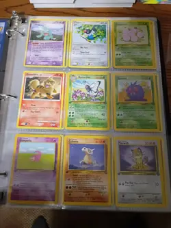Vintage Pokemon Collection,18 Pages, Relisted Due To Non Payment .. Read Descrip - Image 2