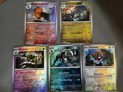 Pokemon TCG Prismatic Evolutions Pokeball Pattern Lot Near Mint - Image 1