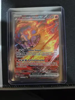 Team Rockets Moltres 229/182 NM Destined Rivals Chase Card Pokemon TCG - Image 1