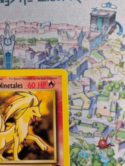 Blaine's Ninetales 21/132 Gym Challenge Rare MP Vintage WOTC - Pokemon TCG - Image 4