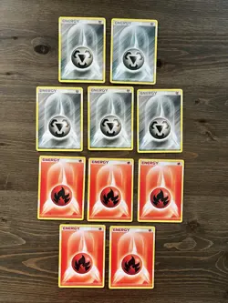 Pokemon Energy (Unnumbered 2007) Lot - 40 cards - LP - Image 2