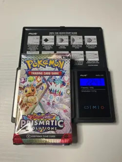 22.47g Prismatic Evolutions Pokemon Booster Pack New Sealed - Image 1