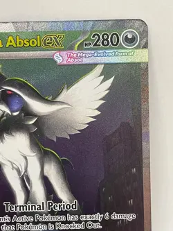 Mega Absol ex Special Illustration Rare Pokemon TCG Mega Evolutions 180/132 - Image 3