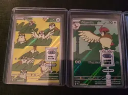 Pidgeot EX 225/197 Pidgeotto 208 Pidgey 207 Pokemon Obsidian Flames LP - Image 2