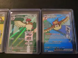 Pidgeot EX 225/197 Pidgeotto 208 Pidgey 207 Pokemon Obsidian Flames LP - Image 3