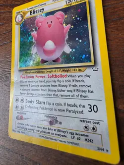 Pokemon TCG - Blissey 2/64 Neo Revelations - Holo Rare - HP (creased) - Image 3