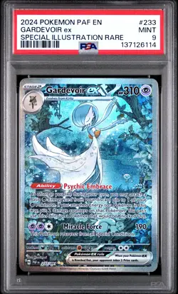 2024 POKEMON PAF EN-PALDEAN FATES SPECIAL ILLUSTRATION RARE GARDEVOIR EX PSA 9 - Image 1