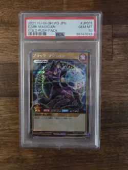 PSA 10 Dark Magician Jp015 Rush Duel Gold Rush Pack Yu-gi-oh Japanese - Image 1