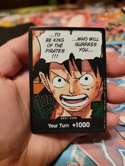 DON!! Monkey.d.Luffy 1st Anniversary Pack King Of The Pirates One Piece Promo⚓ - Image 1