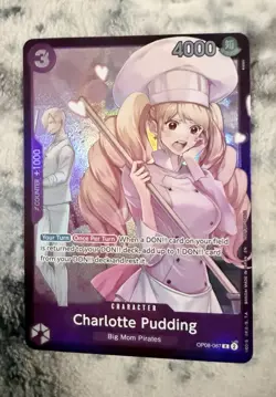 ONE PIECE TCG Charlotte Pudding Store Treasure Cup Winner PRIZE Promo - English - Image 1