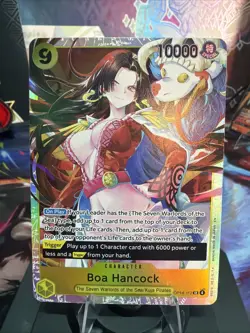 One Piece The Azure Sea’s Seven Boa Hancock OP14-112 Super Rare SR NM - Image 1