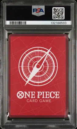 2025 ONE PIECE PROMOS PSA MAGAZINE EXCLUSIVE #001 SHANKS PSA 10 - Image 2
