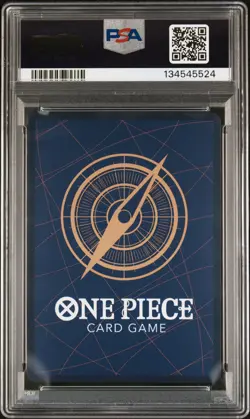 2025 ONE PIECE JPN PROMOS OFFICIAL EVENT TOP PRIZE #014 MONKEY D. LUFFY PSA 10 - Image 2
