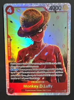 Monkey.D.Luffy OP12-015 - One Piece TCG - Legacy of the Master Foil NM English - Image 1