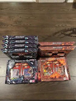 One Piece Illustration Box Vol 5 (3) & Vol 6 (5) SEALED Lot!! - Image 2