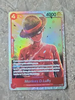 Monkey D. Luffy OP12-015 - One Piece Legacy of the Master SR - Image 1