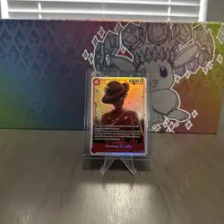 Monkey.D.Luffy OP12-015 SR Legacy of the Master - One Piece CCG English - Image 1