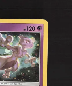 Mewtwo SM214 Sun & Moon Black Star Promo Holo Pokemon Card NM - Image 4