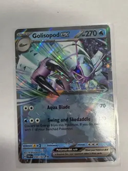 Pokemon Golisopod ex 050/182 SV04: Paradox Rift Double Rare Holo TCG Card - Image 1