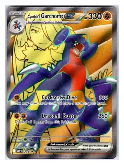 Pokemon TCG - Cynthia's Garchomp ex - SV: Scarlet & Violet Promo Cards 204 Promo - Image 1