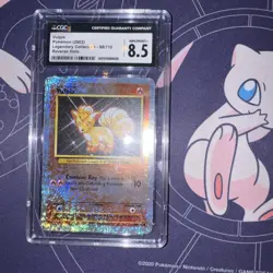 Pokemon Vulpix TCG Reverse Holo Card Legendary Collection #98 CGC 8.5 NM/Mint + - Image 1