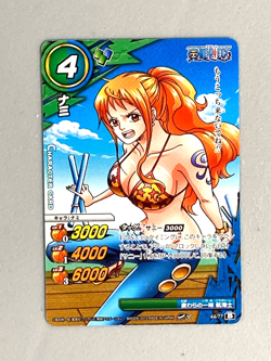 Nami 44/77 One Piece Miracle Battle Carddass Card Japanese - Image 1