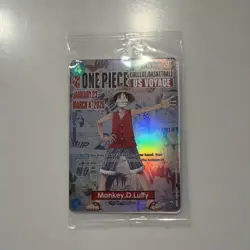 One Piece College Basketball US Voyage Luffy Card IN HAND - UNOPENED - Image 1