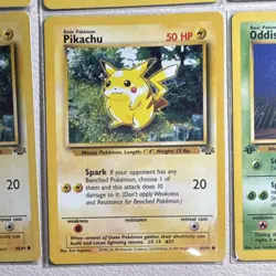 Pokemon TCG 1st Edition, Jungle & Fossil Lot - 10 Cards -Cubone, Pikachu - READ - Image 3