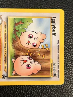 Pokemon Card - Igglybuff - Black Star Promo #36 WotC - Mint - Image 2