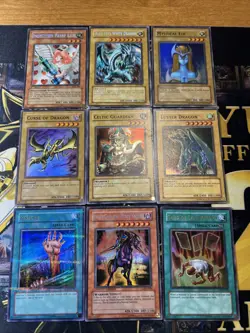 Vintage Yugioh Card Holo Collection 9 Cards #31 - Image 1
