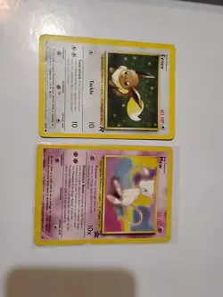 Vintage Pokemon Cards 9 Total Inc 2000 Mew Promo - Image 3