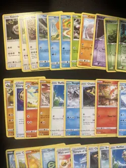 100+ Pokemon Card Lot W/ Darkrai Tin, Coins, Dice - Image 4