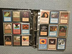 Big Vintage Binder 700 + Magic The Gathering Cards Revised Legends The Dark MTG - Image 4