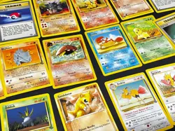 110 Pokemon Card Lot, Fossil and Jungle - Rare, Uncommon, Common Promo - Image 3