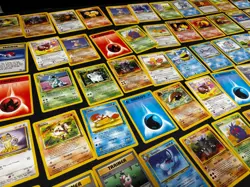 110 Pokemon Card Lot, Fossil and Jungle - Rare, Uncommon, Common Promo - Image 2